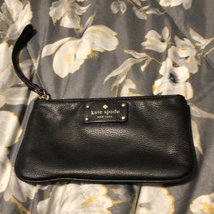 Kate Spade ♠️ New York Black Wristlet